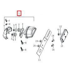 GV125(아퀼라) GV300 텔 ASSY