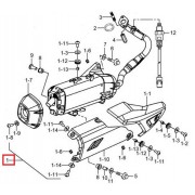 UHR125 머플러ASSY  14036H2D410H000