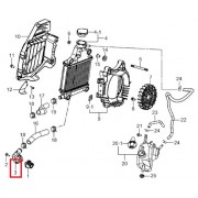 UHR125 서모스텟커버 17663H2C200H000