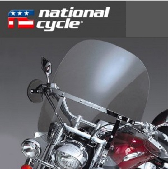 네셔널싸이클(Nationalcycle) HONDA(혼다) VT1300CR SwitchBlade® 2-Up® Windshield(스위치 블레이드 윈드쉴드) N21105 세트