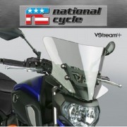 네셔널싸이클(Nationalcycle) YAMAHA(야마하) MT-07 '17~'20 VStream+® Sport/Tour Windscreen - Light Gray, 26% Tint (브이스트림 플러스 스포츠/투어 윈드스크린 - 라이트 그레이) N20329