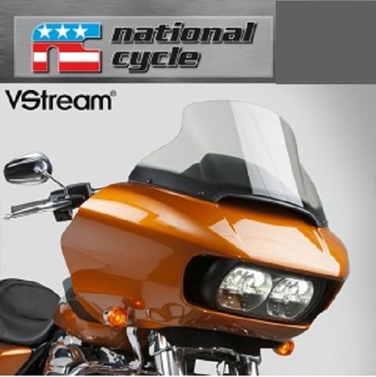 네셔널싸이클(Nationalcycle) Harley Davidson(할리 데이비슨) ROAD GLIDE (FLTR, FLTRU, FLTRXS) '15~'22 VStream® Touring Replacement Screen - Light Gray, 26% Tint(브이스트림 투어링 윈드스크린 - 라이트 그레이) N20432