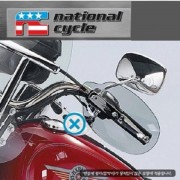 네셔널싸이클(Nationalcycle) Hand Deflectors - Light Gray (핸드 디플렉터 - 스모크) 핸들에 윙카 없는 모델용 N5541