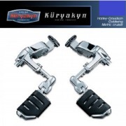 쿠리야킨(Kuryakyn) Honda(혼다) All GL1800 & F6B Ergo III Cruise Mounts With Trident Dually ISO Pegs (트라이던트 둘리 ISO 패그 보조발판) 4081