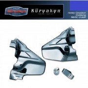 쿠리야킨(Kuryakyn) Honda(혼다) GL1800 & F6B Louvered Chrome Transmission Cover (루버드 크롬 트랜스미션 카바) 7366