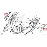 ADV350 어드방350 필리언스텝커버가니쉬 64436 64435