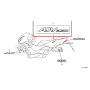 ADV350 어드방350 보디커버엠블렘 1개 86831-K2L-D00ZA
