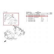 V125 어드레스125 핸들커버(앞) 백색 56311-10K00-QMT