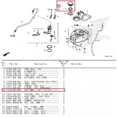슈퍼커브110(21년~) SUPER CUB110 퓨엘탱크캡 17620-K01-902