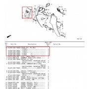 슈퍼커브110(21년~) SUPER CUB110 톱커버 64300-K1M-T30