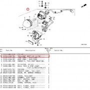 슈퍼커브110(21년~) SUPER CUB110 텔라이트 텔ASSY 33701-K1M-T01