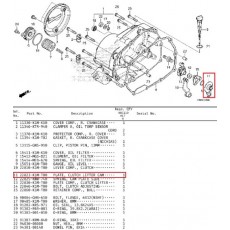 슈퍼커브110(18~20년) SUPER CUB110 클러치리프터캠플레이트 22823-KWW-740