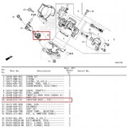 슈퍼커브110(21년~) SUPER CUB110 인젝터ASSY 16450-K76-T61