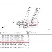 슈퍼커브110(21년~) SUPER CUB110 스티어링헤드더스트씰 53214-GN5-900