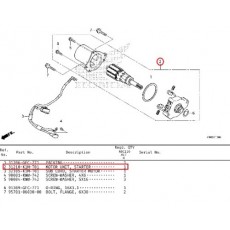 슈퍼커브110(21년~) SUPER CUB110 스타터모터 세루모터 31210-K1M-T01