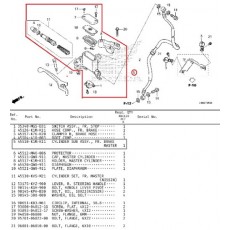 슈퍼커브110(21년~) SUPER CUB110  마스터실린더 45510-K1M-K11